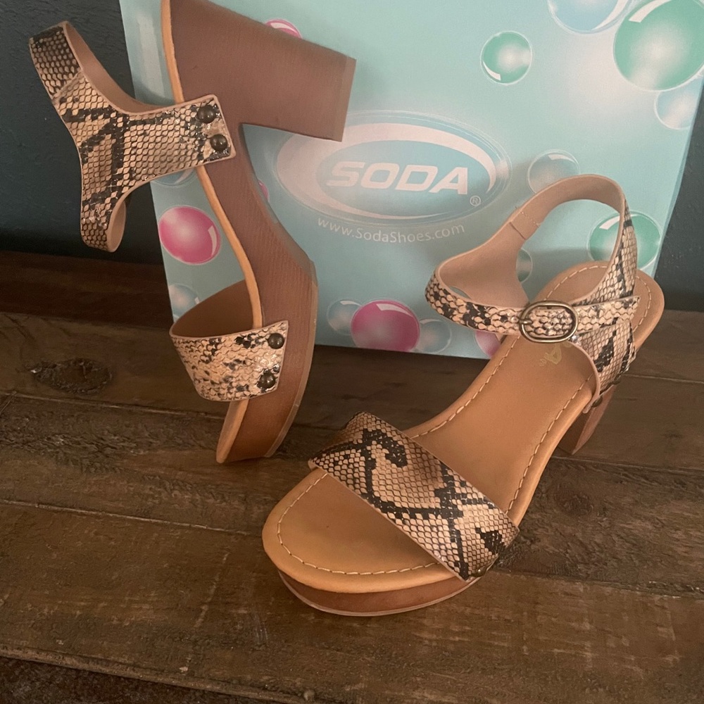 SODA platform python sandals - Picture 6 of 6